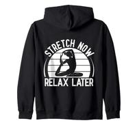 Entusiasti di Pilates Stretch Now Relax Later Pilates Felpa con Cappuccio