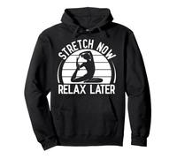 Entusiasti di Pilates Stretch Now Relax Later Pilates Felpa con Cappuccio