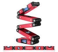 ENUODA Livelle a Bolla Magnetica 70 cm Alluminio Misurare con Quattro Fiale Blu 180°/90°/45° per la Casa, il falegname, il muratore