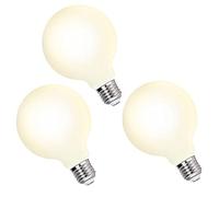 ENUOTEK Lampade Lampadine a LED a Vite Edison E27 Globo Grandi G95 6W 650Lm Luce Calda 3000K per Lampada a Sospensione Piantana, Sostituire Incandescenza 60W, Non Dimmerabile Lot di 3
