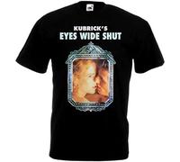 ENURLS Eyes Wide Shut Movie Poster T Shirt Black BlackXX-LargeBlackXXL