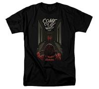 ENURLS The Shining t-Shirt Come Play 80s Horror Adult Regular Fit Graphic Tee WBM686 BlackX-LargeBlackXL