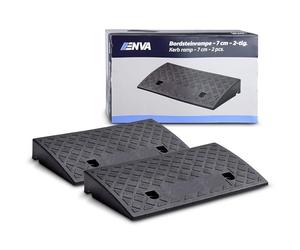 ENVA MADE FOR QUALITY Rampa per cordolo in plastica - 50 x 27 x 7 cm - 2 pezzi