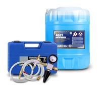 ENVA MADE FOR QUALITY Tester del Sistema di Raffreddamento con Sistema di riempimento + 20 L di antigelo AG11