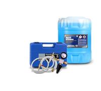 ENVA Tester del Sistema di Raffreddamento con Sistema di riempimento + 20 L di antigelo AG11