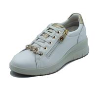 ENVAL SOFT 1258011 Nappa Soft Bianco Sneakers per Donna con Lampo (Taglia 37)