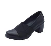 ENVAL SOFT 6755200 Nappa Soft Nero Mocassini Confort per Donna in Pelle Tacco Alto (Taglia 37)