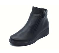 ENVAL Soft 8761400 Nappa Soft Nero Tronchetti accollati per Donna in pelle con l