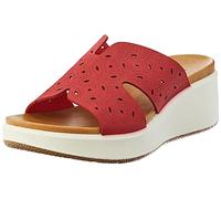 Enval Soft D.Caterina ENVAL, Sandali con Zeppa Donna, Rosso, 38 EU