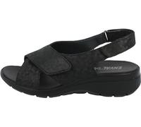 Enval Soft D.Charlotte ENV, Sandali con Zeppa Donna, Nero, 38 EU