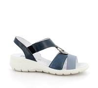 Enval Soft D.charlotte Enval, Sandali con zeppa Donna, Navy, 39 EU