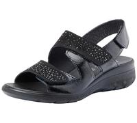 Enval Soft D.charlotte Enval, Sandali con zeppa Donna, Nero, 36 EU