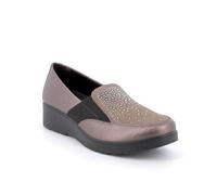 ENVAL SOFT Mocassino A Calzata Larga GLITTE+Pelle Colore Bronzo 38 EU