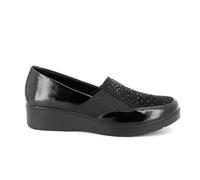 ENVAL SOFT Mocassino A Calzata Larga GLITTE+Pelle Lucida 36 EU