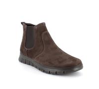 ENVAL SOFT Stivaletti beatles da uomo in pelle caffe’ EU 43
