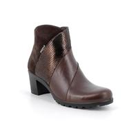 Enval Soft Stivaletti con Tacco in Pelle da Donna Cioccolato