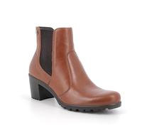 Enval Soft Stivaletti con Tacco in Pelle da Donna Cognac
