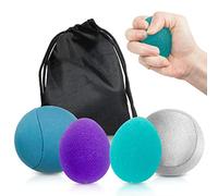 envami® Pacchetto di Palline Antistress 4X |per Antistress Adulti-Aromaterapia -Diversi Punti di Forza per La Terapia della Mano con Compressione