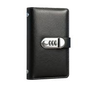 Envelope Savings Book - Reusable Portable Lock Budget Tool | Money Saving Challenge Binder | 100 Card Slots For Friends Children Birthday Christmas New Year Easter Home Indoor Family