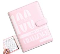 Envelope Savings Challenge Book, 100 buste per soldi risparmi, flessibile per i bagagli della dei goals, divertente budget Binder with Tracker, Savings Challenge for Adults, Money Saving Binder