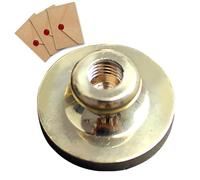 Envelope Wax Seal Stamp Heads - Round Wax Seal Stamp Replacement Heads | Brass Blank Sealing Stamp Heads for Crafting, Weddings, Invitations, Soirees, and Hobbies | Sealing Tools