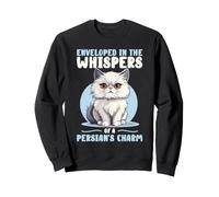 Enveloped in The Whispers of A Persian's Charm Cat Lover Felpa