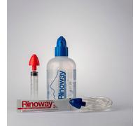 RINOWAY DOCCIA PER IRRIGAZIONE NASALE + 15 SALI IPERTONICI