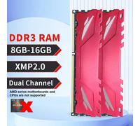 ENVINDA PC DDR3 DDR4 8GB 16GB Ram 1600 3200 MHz Computer Memoria di alta qualità Desktop Dimm Nessun supporto PC AMD Scheda madre CPU