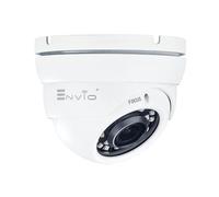 ENVIO TELECAMERA DOME IBRIDA 4in1 AHD TVI CVI CVBS OTTICA VARIFOCALE 2.8-12mm 8MP 4K ULTRA HD 24 SMD IR LED IP65