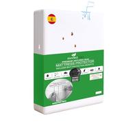 Enviroflex Coprimaterasso con cerniera 122 x 190 x 40 cm | Coprimaterasso impermeabile | Coprimaterasso traspirante | Fodera protettiva per letto | Facile da usare e lavare