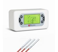 ENVIRON - Controllo solare con set di sonde | Regolatore di differenza di temperatura piscina solare sistema di controllo termico solare impianto termico acqua calda regolatore solare solare (TSOL503)