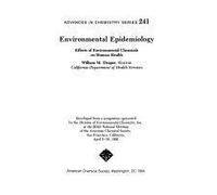 Environmental Epidemiology: Effects of Environmental Chemicals On Human Health