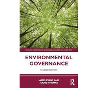 James Evans Craig Thomas Environmental Governance (Tascabile)