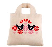 ENVIROSAX SHOPPING BAG BORSA IN COTONE ORGANICO PERù BIRDS