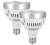 enwant Lampadine LED Par30 Super Luminose E27 Base 35 Watt Lampadina LED ad Alta Potenza con Ventola di Raffreddamento, Non dimmerabile, Confezione da 2(Warm White 3000K)