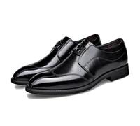 ENWIND Mocassini Uomo Scarpe in Pelle Guida Passeggi Pantofole Slip on Formale Scarpe da Sera,Nero,41 EU
