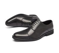 ENWIND Scarpe Oxford Uomo Stringate Business Formale Lavoro Scarpe Derby,Nero,44 EU