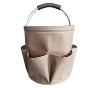 ENWWCH 1 Borsa portaoggetti Portatile, Cestino for la Spesa, Pieghevole for Attrezzi da Giardino, Picnic for Esterni, Spiaggia, for Il Lavaggio per Attrezzi(Khkhi)