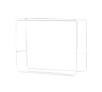 ENWWCH 1pc Trasparente Fodera for sedia da salone protettiva in plastica for barbiere for la copertura posteriore della ufficio del Per sedie(Type3)