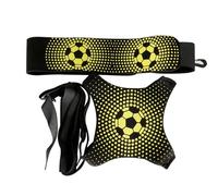 ENWWCH 2 Pezzi Pallone da Calcio Borsa giocoliere Cintura Circolare ausiliaria Allenatore di Attrezzatura for Allenamento per Adulti