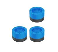 ENWWCH 3PCS Cuscinetti Anti Vibrazione Rondella Piedi Pad Universale Lavatrice Anti-Skid Kit Rullo Mobili Piede di Sollevamento Base Elevare Per Divano(Blue 35mm)