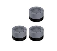 ENWWCH 3PCS Cuscinetti Anti Vibrazione Rondella Piedi Pad Universale Lavatrice Anti-Skid Kit Rullo Mobili Piede di Sollevamento Base Elevare Per Divano(Gray 35mm)