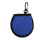 ENWWCH 3PCS Golf Protective Cover Accessory Ball Protector Portable Container Bag Pouch Cleaner Sleeve Elastic Golfs Per Accessori Da Golf(Blue)