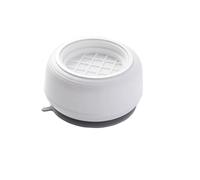 ENWWCH 4 pezzi Cuscinetti antivibranti universali Tappetino for lavatrice for frigorifero silenzioso for mobili antiscivolo Proteggi la base del piede Per Divano(White)