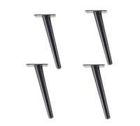 ENWWCH 4 pezzi gambe for mobili for tavolini da caffè fai te for la casa, progetti in metallo gamba del divano dell'armadio, della sedia, ottomana Per Tavolo Da Pranzo(15cm Black A)