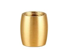 ENWWCH 4 pezzi piccole gambe for mobili for sedie in ottone piedi da cucina for poltrona sedia poggiapiedi tavolino di ricambio in metallo Per Tavolo Da Pranzo(A 15mm)