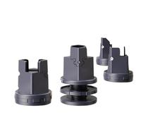 ENWWCH 4 pezzi/set lavatrice Booster Cusion antiscivolo piedini for mobili cuscinetti for regolabili in altezza larghezza gamba for Per Divano(60mm)