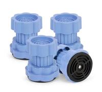 ENWWCH 4 pezzi universali regolabili in altezza for lavatrice, piedini for, mobili antivibranti, base for frigorifero, antiscivolo fissi Per Divano