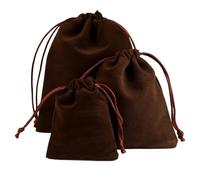 ENWWCH 50 pezzi di sacchetti velluto corti in peluche multicolore for confezioni gioielli, regalo nozze Natale Per Feste(Blue,5x7cm)