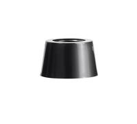 ENWWCH 8 Pezzi Cuscinetti For Mobili Antiscivolo Inferiori For In Gomma Nera Coprigambe For Tavoli Da Letto Protezione For Pavimenti Parti Di For Altoparlanti Per Divano(13 * 10 * 7mm)
